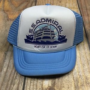 Vintage S.S. Admiral snapback trucker hat